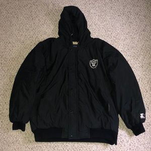 Vintage Starter Los Angeles Raiders starter Jacket